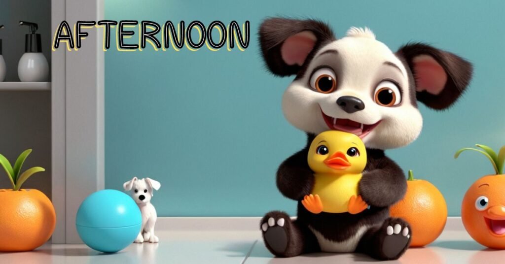 Afternoon-Cute-And-Funny-3D-Cartoon