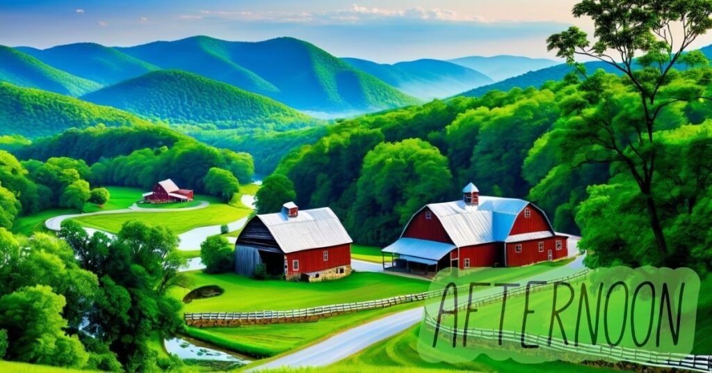 Depicts-A-Serene-Countryside